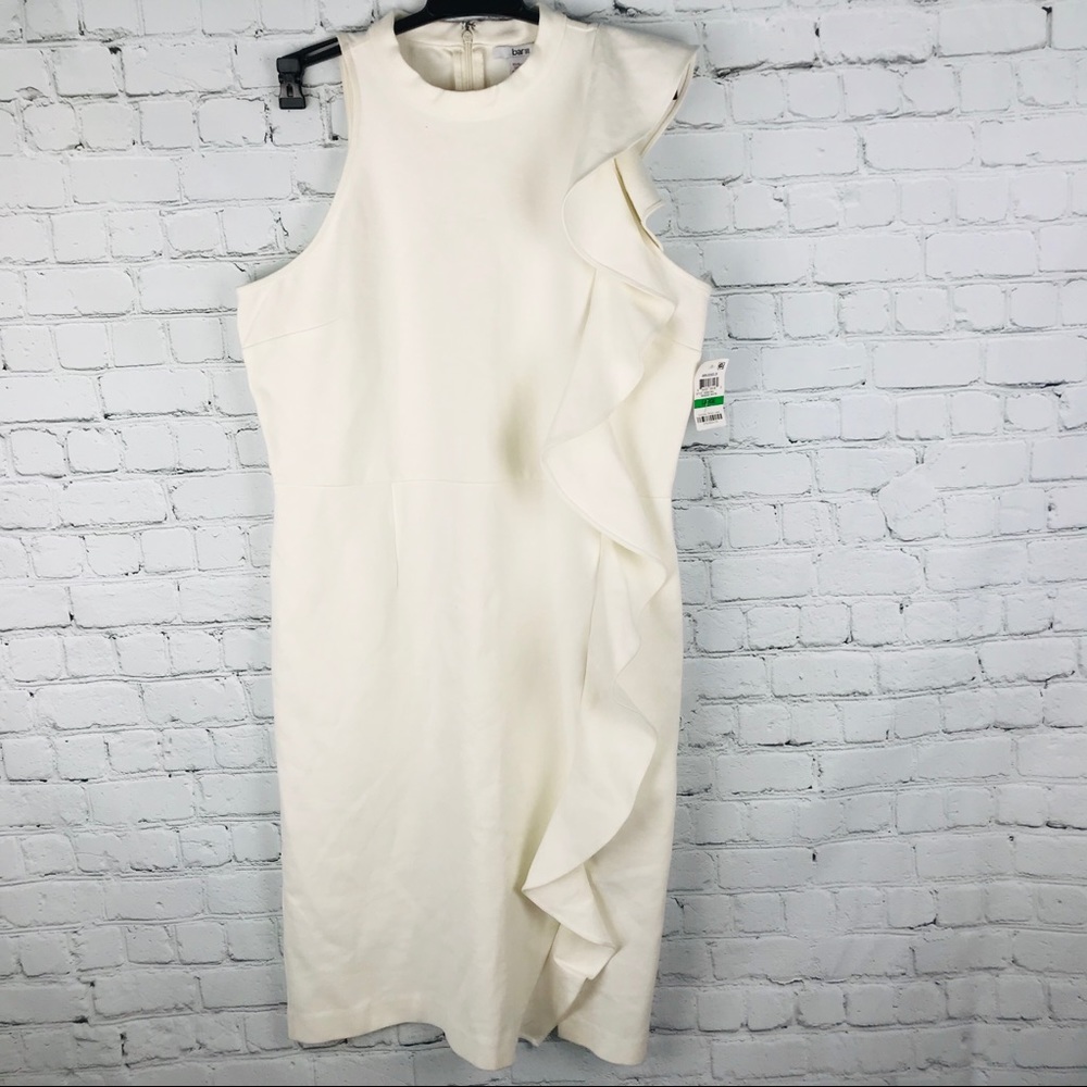 NWT Macy’s side Frill dress